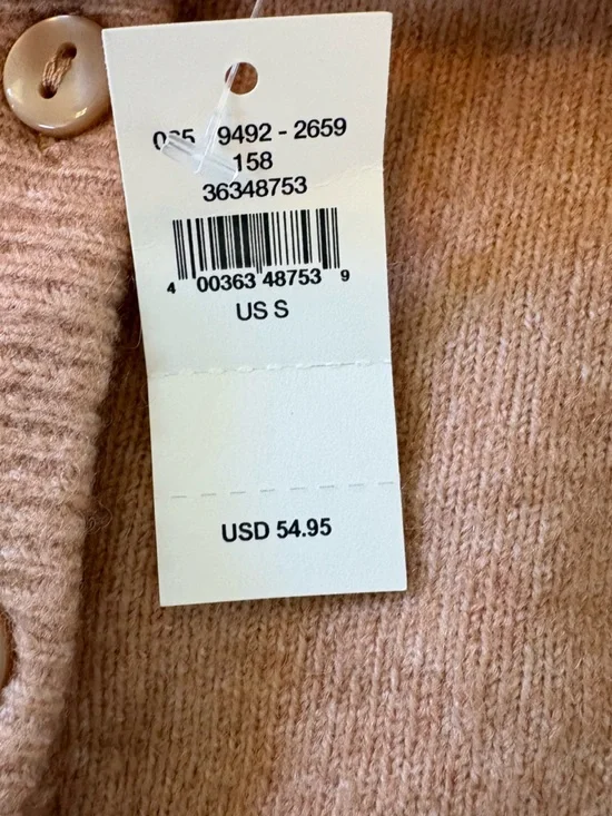 NWT aerie Cropped Button-Up Cardigan Sweater Size Small - Picture 6 of 9